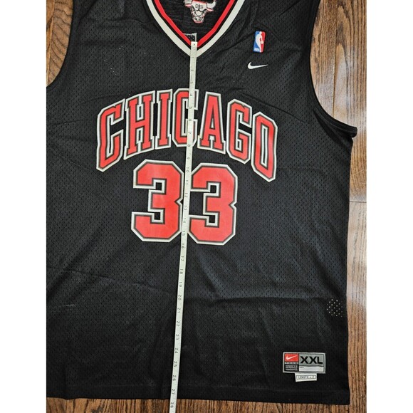 Vintage Nike Chicago Bulls Scottie Pippen Jersey Size 2XL +2 Length Worn HTF - Picture 9 of 16